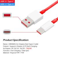 Original Dash OnePlus Type-C USB High Speed Data Charger Lead Cable 3 3T 5 5T 6-type-c-type-dash-cable-thumb